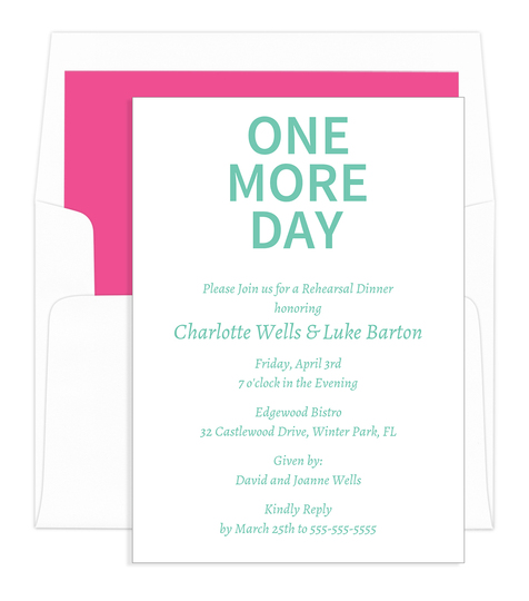 Your Choice of Headline Invitations